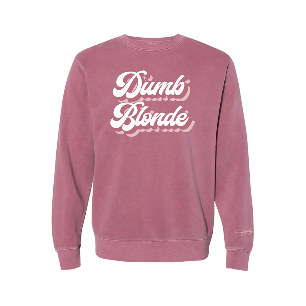 Dolly Parton Sweatshirt Dolly Parton Merch Dumb Blonde Crewneck Dad Fathers Day Gifts
