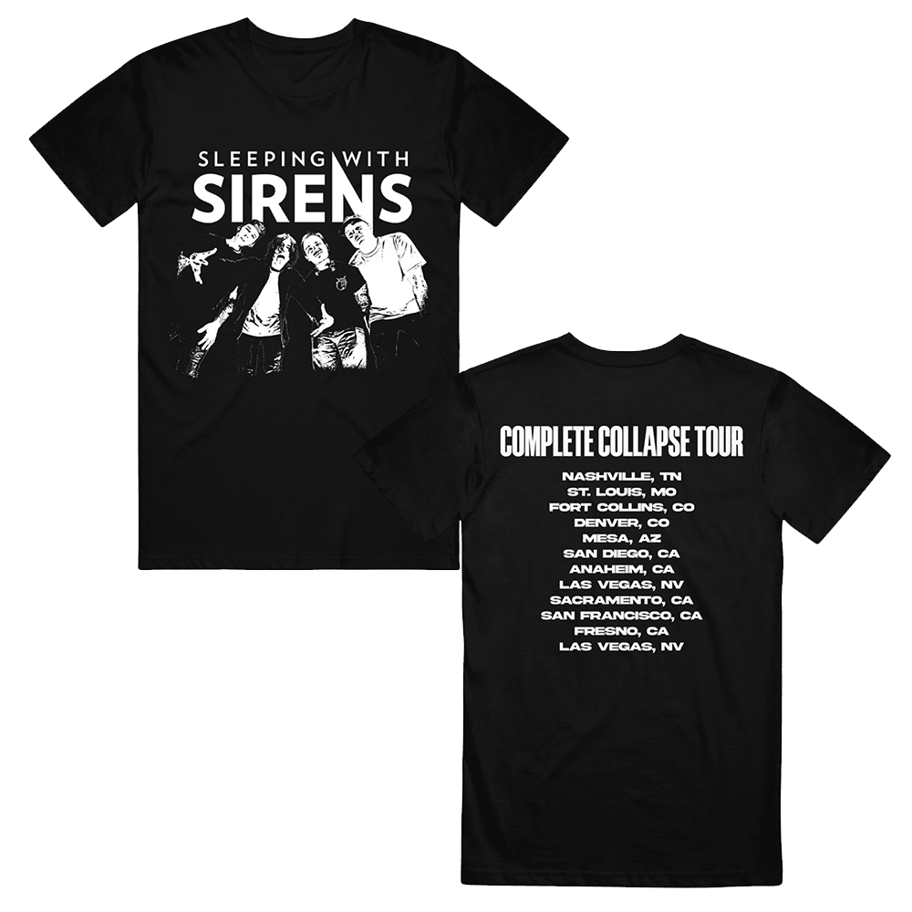 Sleeping With Sirens Merch Sleeping With Sirens Photo Tour T-Shirt Great Father's Day Gifts