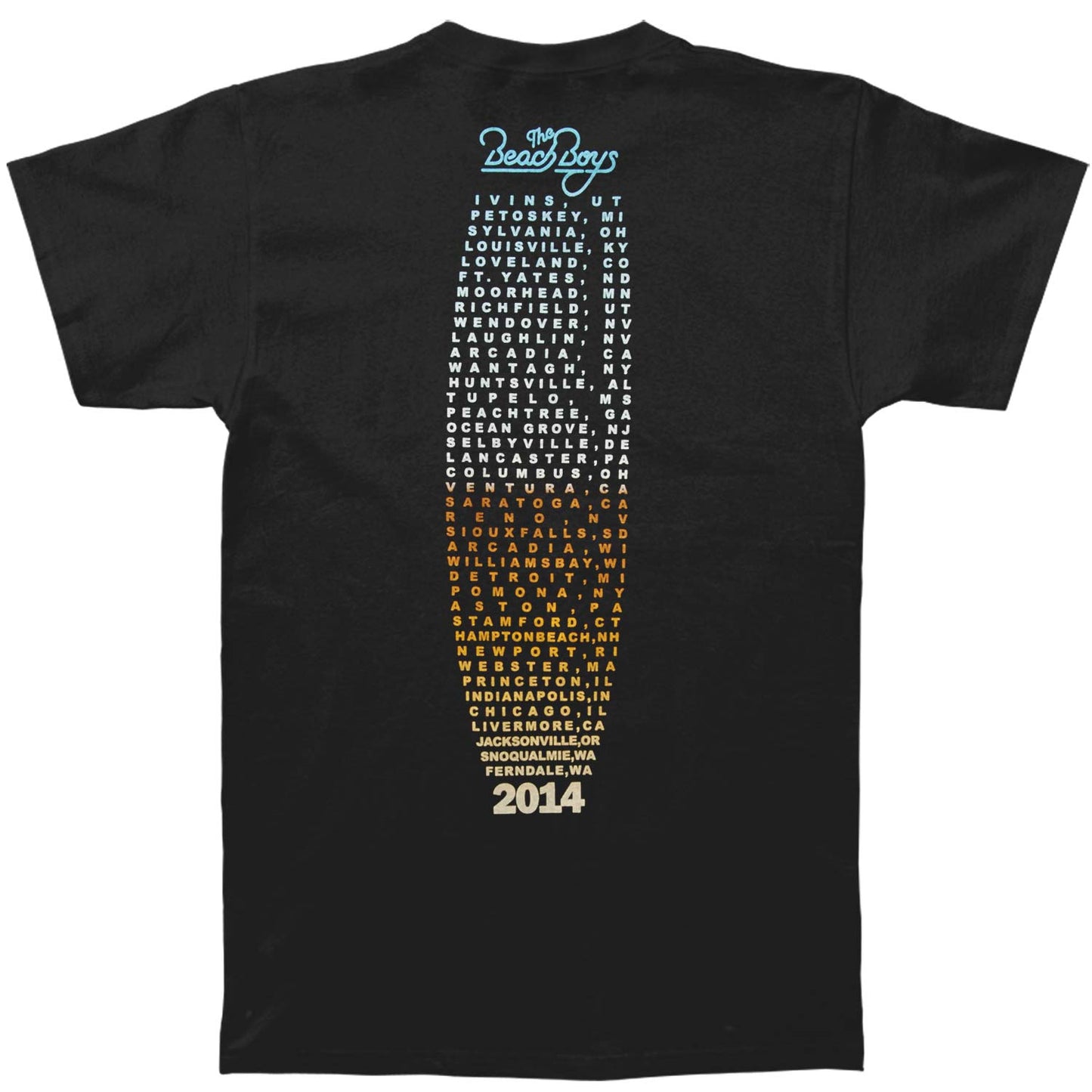 50 Years Of Fun 2014 Tour T-shirt Style001