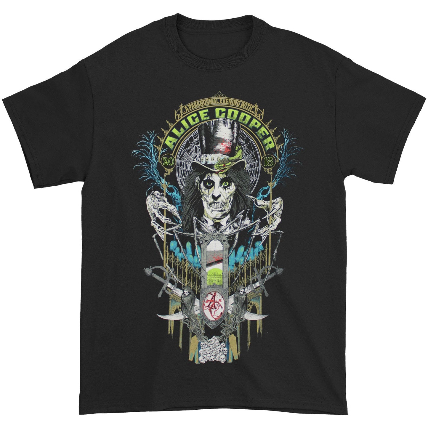 A Paranormal Evening With Alice Cooper Tour 2018 T-shirt