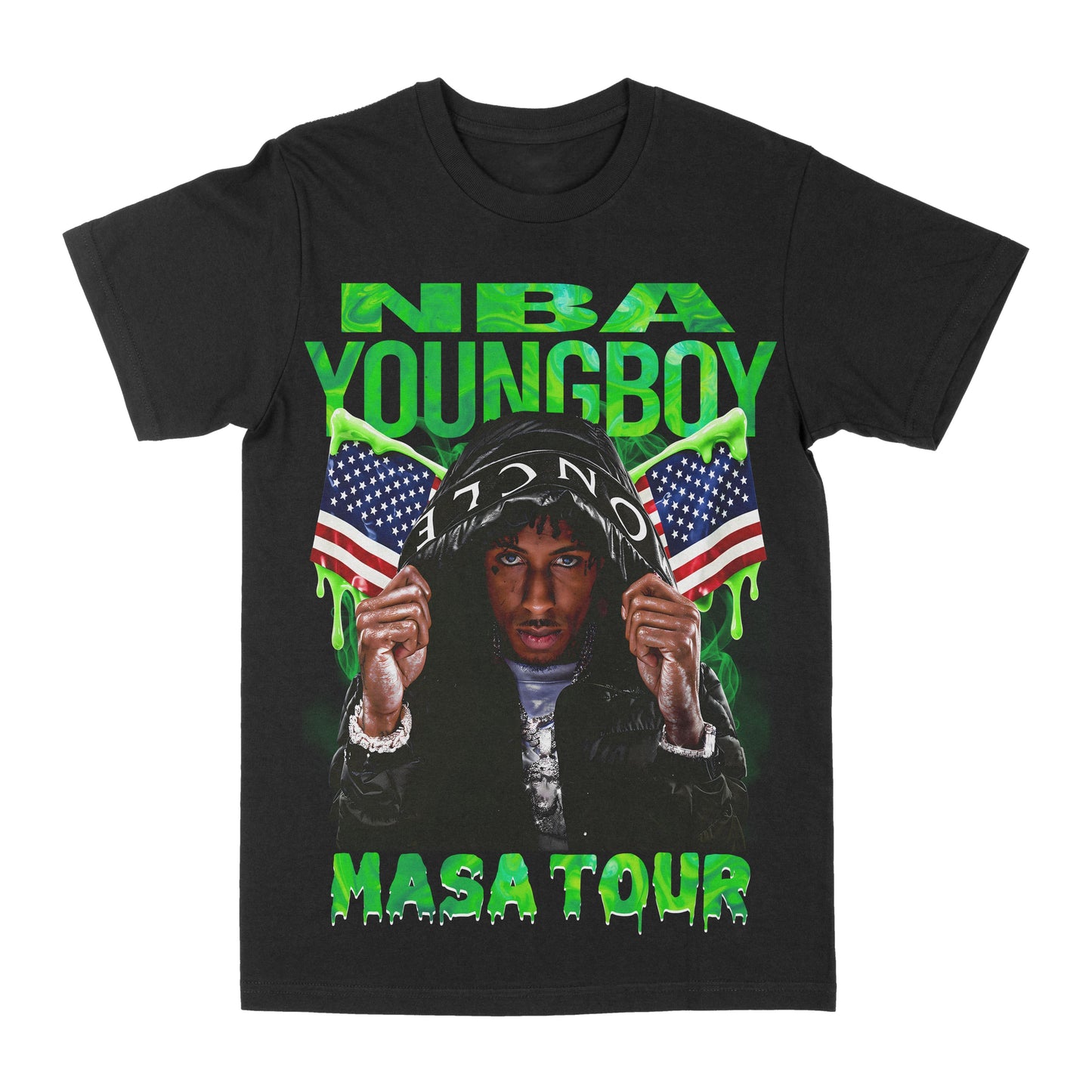 NBA Youngboy "MASA Tour" Graphic Tee Style001