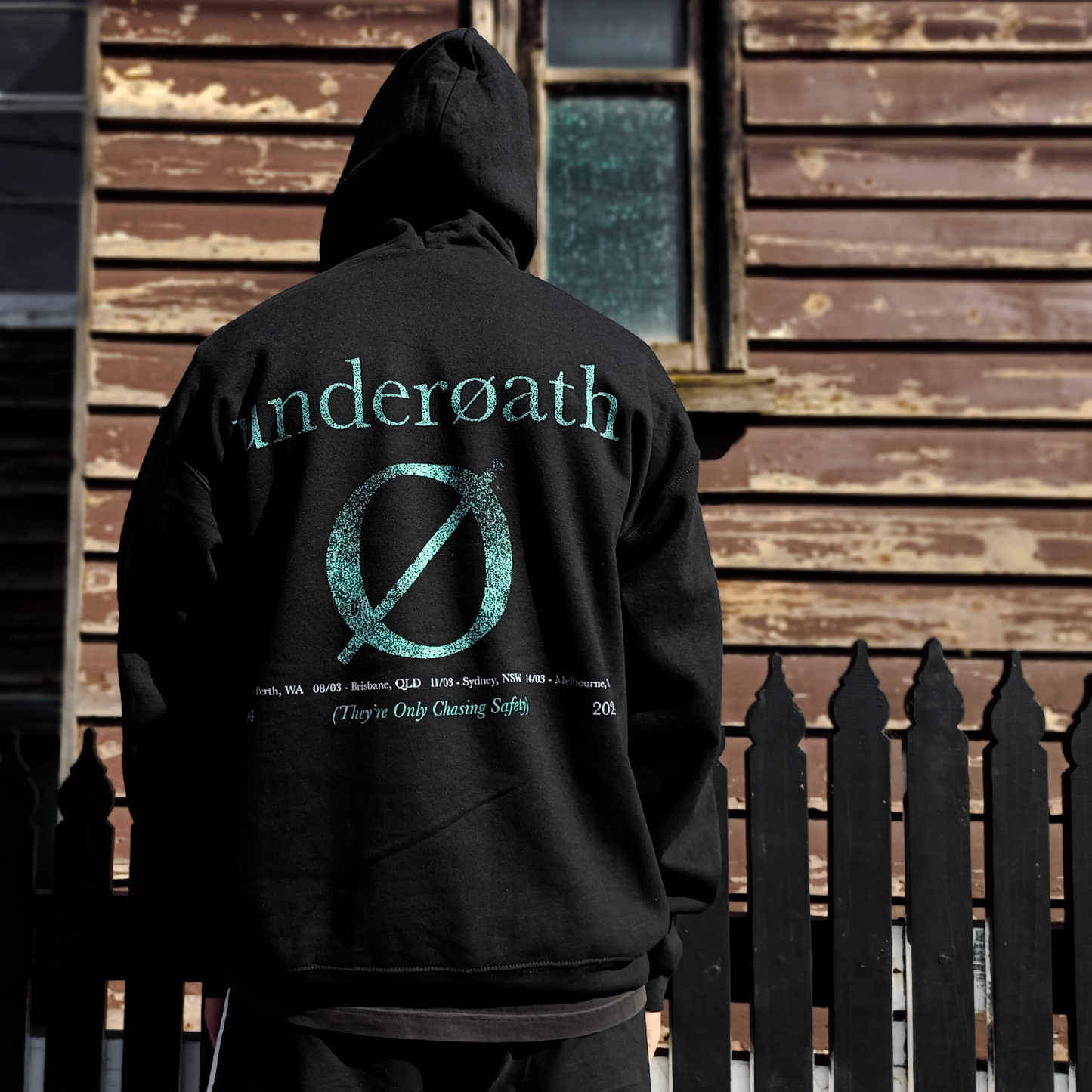 They're Only Chasing Safety 20th Anniv. Tour Hoodie (Black)