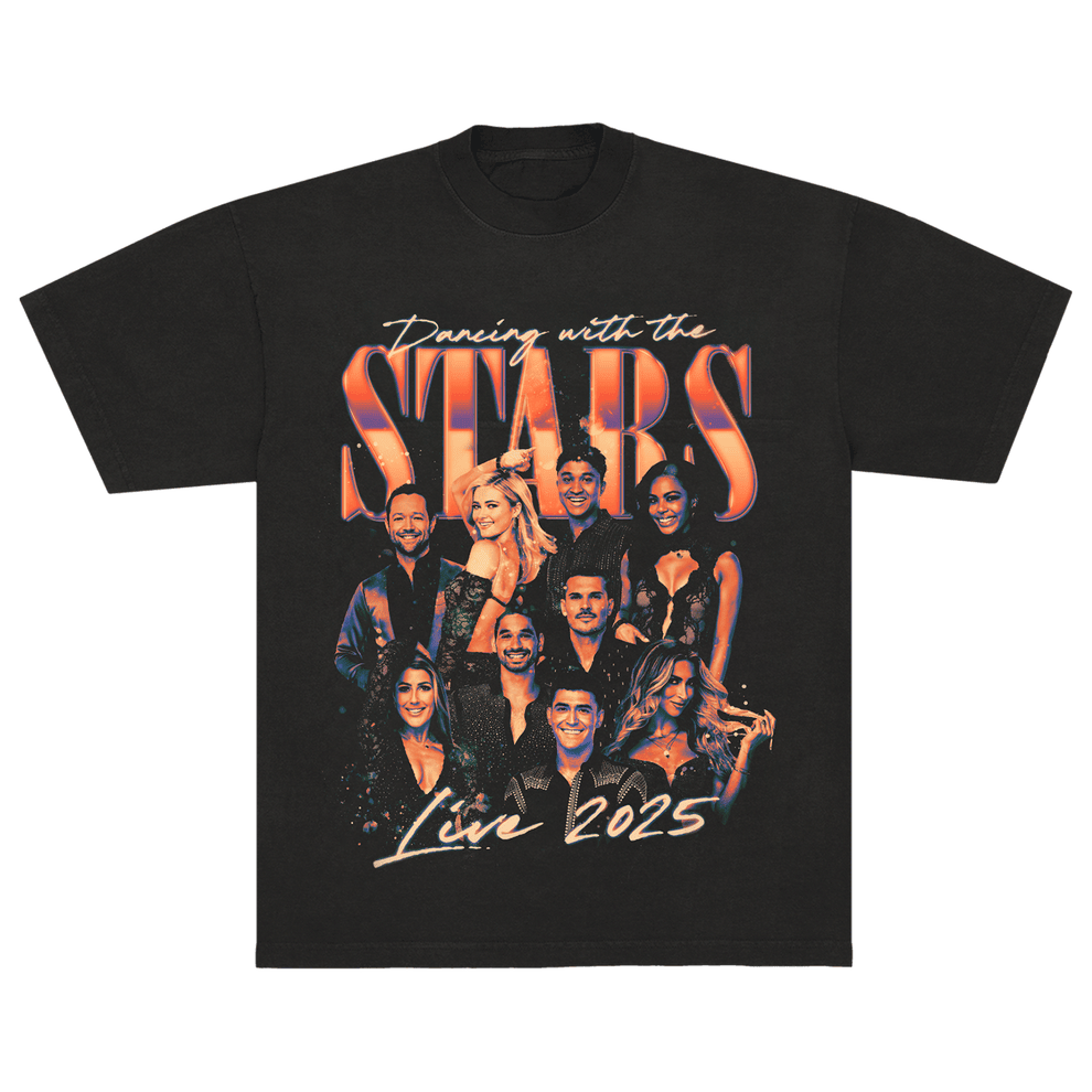 DWTS Tour Merch Shirt Dancing With The Stars Tour 2025 T-Shirt Gifts For Music Fans