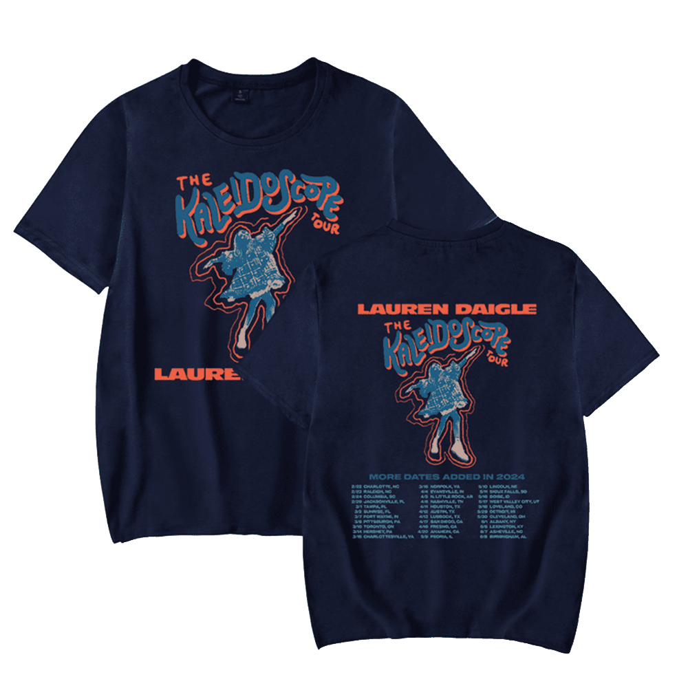 Lauren Daigle Merch T-Shirt The Kaleidoscope Tour Shirt Mother's Day Gifts For Daughter