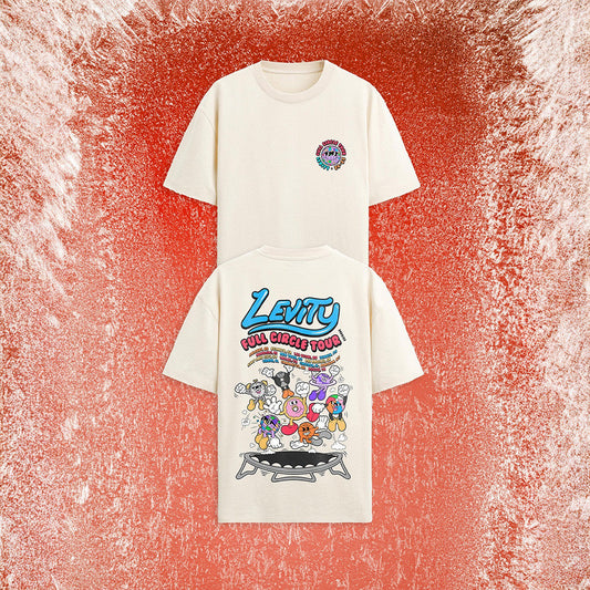 Levity Merch 2555 Levity Full Circle Tour 2025 Trampoline T-Shirt Father's Day Gifts For Son