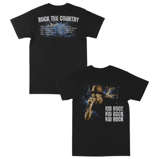 Kid Rock Merch Space Rock Tour T-Shirt Father's Day Special Gifts For Dad