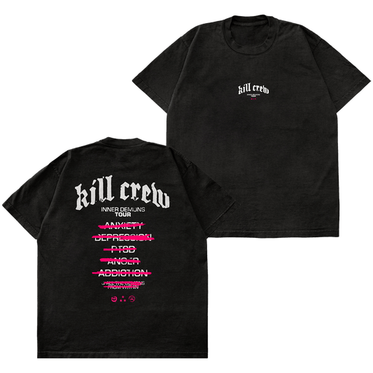Kill Crew Shirt Kill Crew Merch Inner Demons Tour T-Shirt Father's Day Presents From Daughter