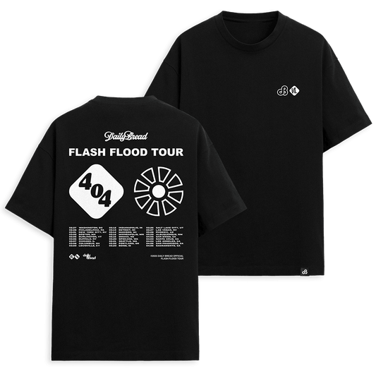 Daily Bread Merch Daily Bread Flash Flood Tour 404 T-Shirt Father's Day Gifts For Music Fans
