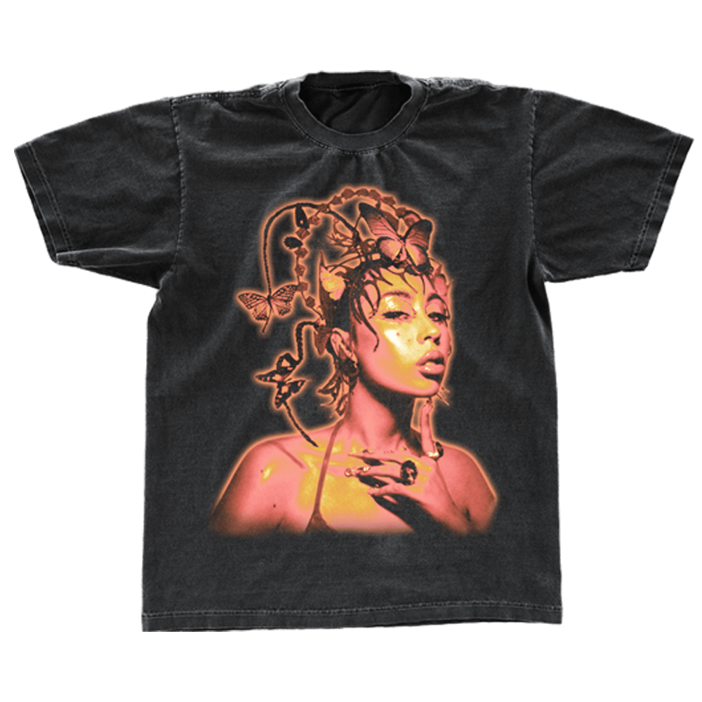 Kali Uchis Merch RMIV West Coast Tour Black T-Shirt Music Fans Gifts Father's Day Gift for Him