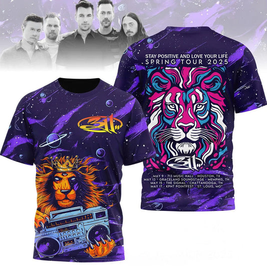 311 Spring Tour 2025 T-Shirt 311Merch Fathers Day Presents Birthday Gift for Husband
