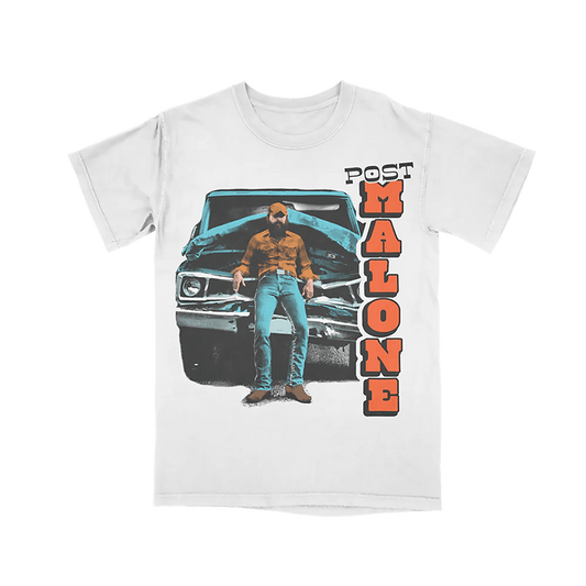 Post Malone Tour Merch 2025 F1 Trillion Truck T-Shirt Best Father's Day Gifts