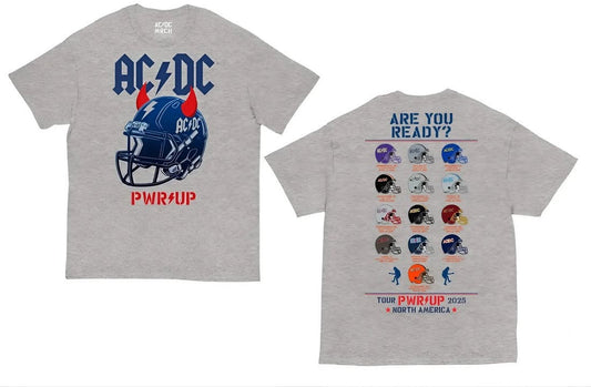 ACDC PWR UP North America Tour 2025 Shirt Are You Ready ACDC Merch T-Shirt