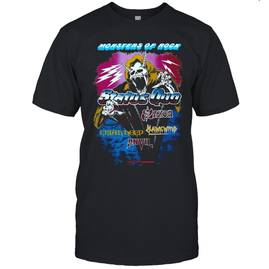 Monsters Of Rock Merch Monsters Of Rock Tour T-Shirt Perfect Father's Day Gifts