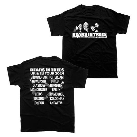 Bears In Trees Merch 2024 Tour Black T-Shirt Father's Day Special Gifts For Dad