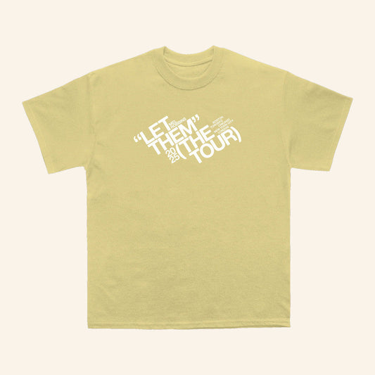 Mel Robbins Merch Let Them Tour Yellow T-Shirt Presents For Wife