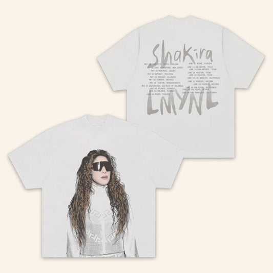 Shakira Merch Lmynl World Tour Sunglasses T-Shirt Fans Gifts For Her