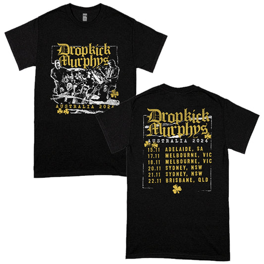Australia 2024 Tour T-Shirt (Black)