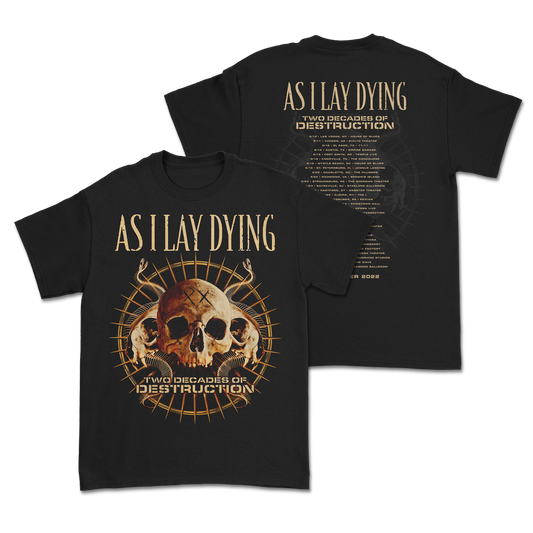 As I Lay Dying - Tour T-Shirt