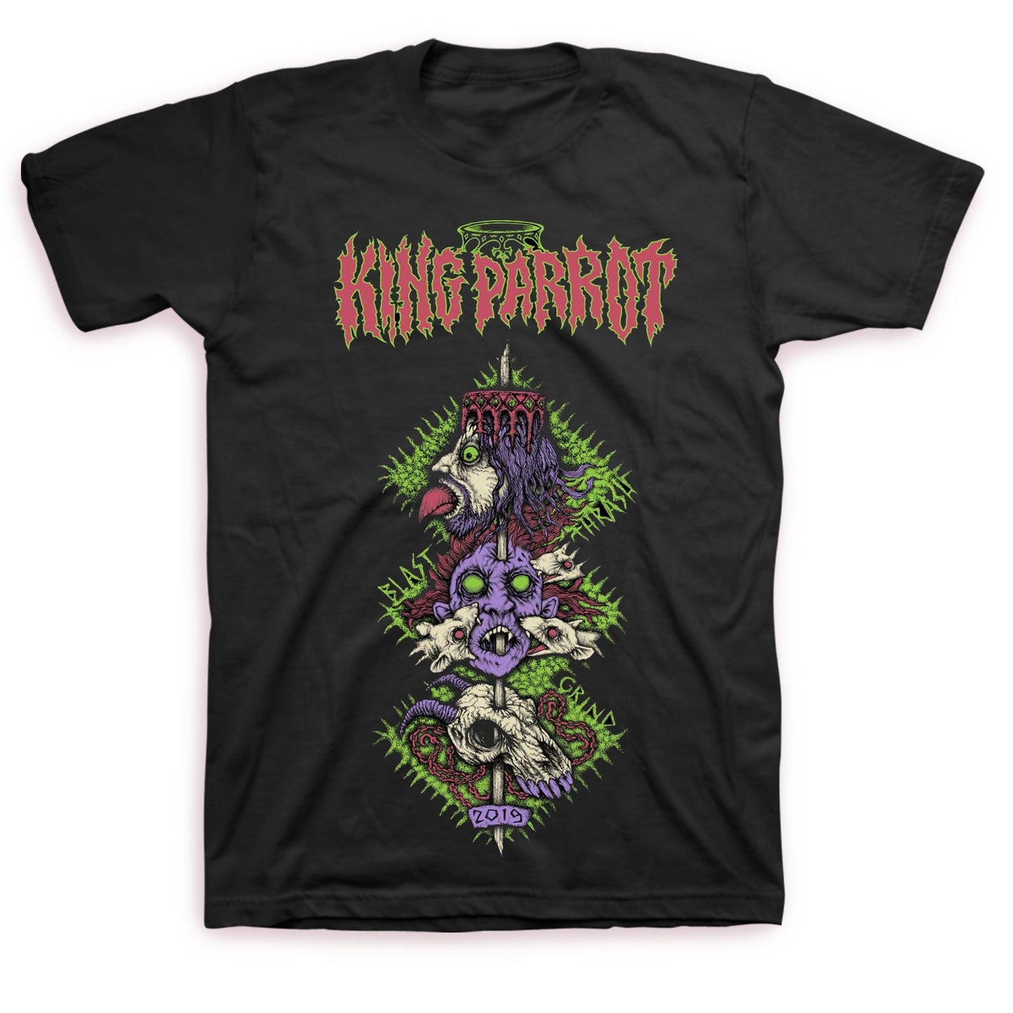 Thrash Blast Grind Tour T-shirt (Black)