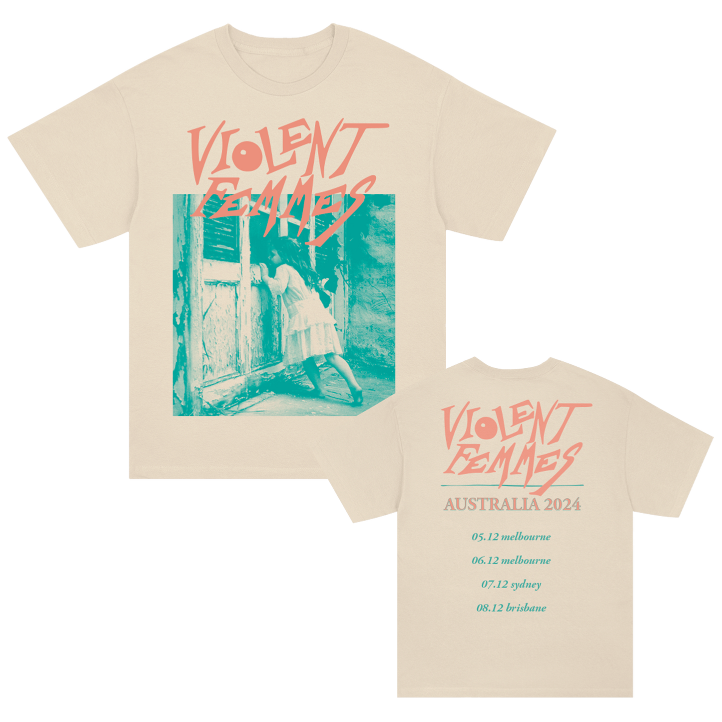AUS Tour T-Shirt (Ivory)