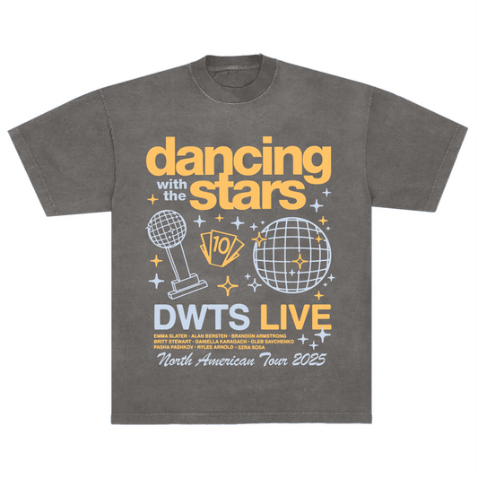 DWTS Tour Merch Shirt Dancing With The Stars Tour 2025 T-Shirt Music Lovers Gifts For Fan