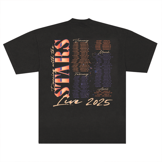 DWTS Tour Merch Shirt Dancing With The Stars Tour 2025 T-Shirt Gifts For Music Fans
