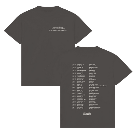 Wave To Earth Merch Wave To Earth 0.03 NA Tour T-Shirt Music Fan Gifts