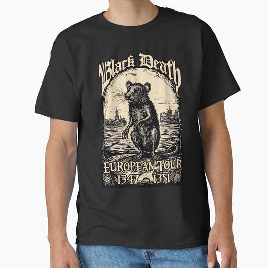 Black Death European Tour 1347 1351 Classic T Shirt