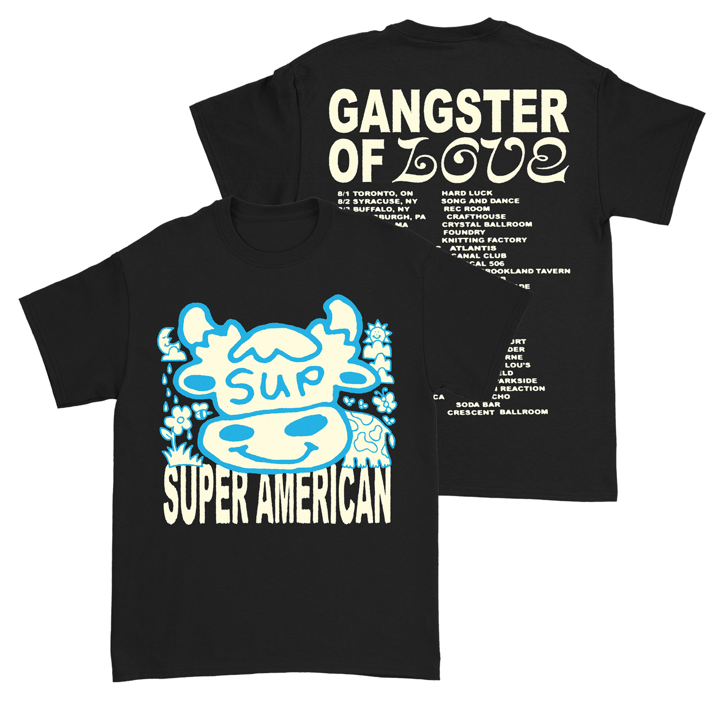 Super American - Tour Dates Tee